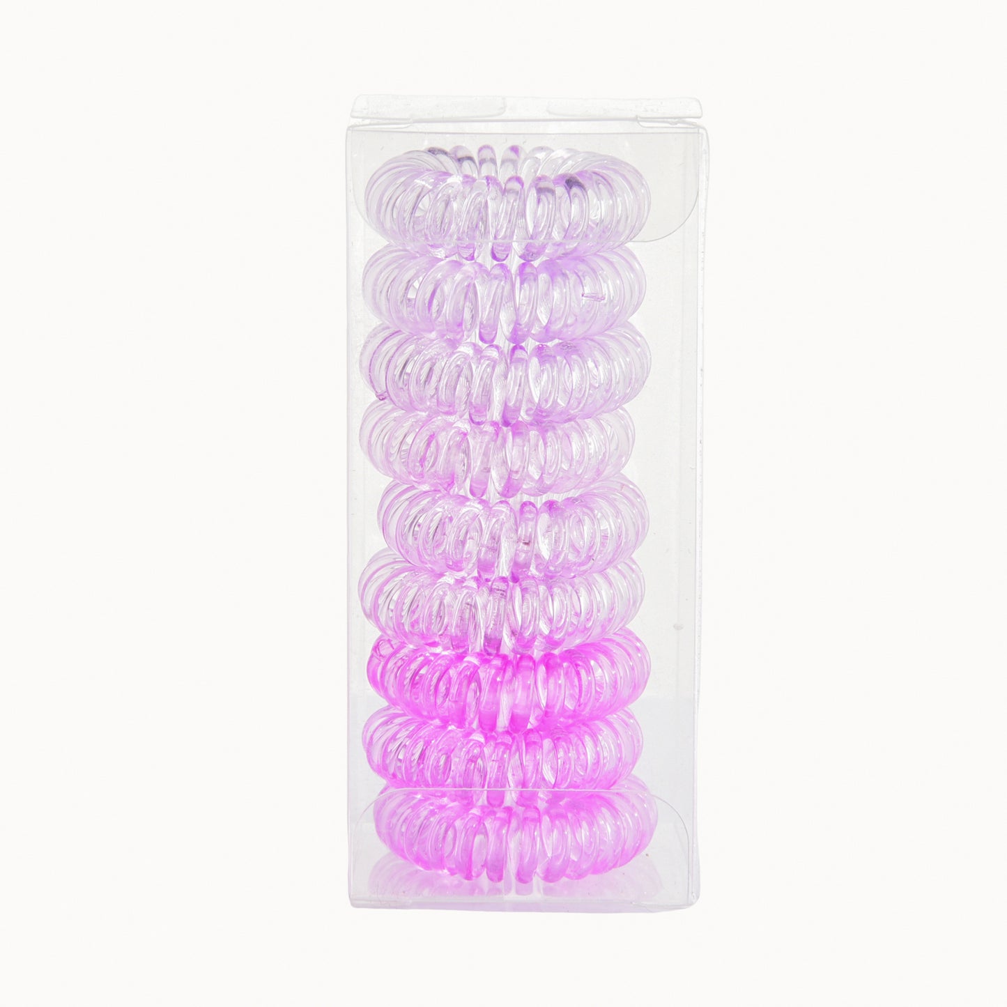9 Pcs Spiral Hair Ties No Crease, Coil Hair Ties, Phone Cord Hair Ties, Women Ponytail Holder Elastics