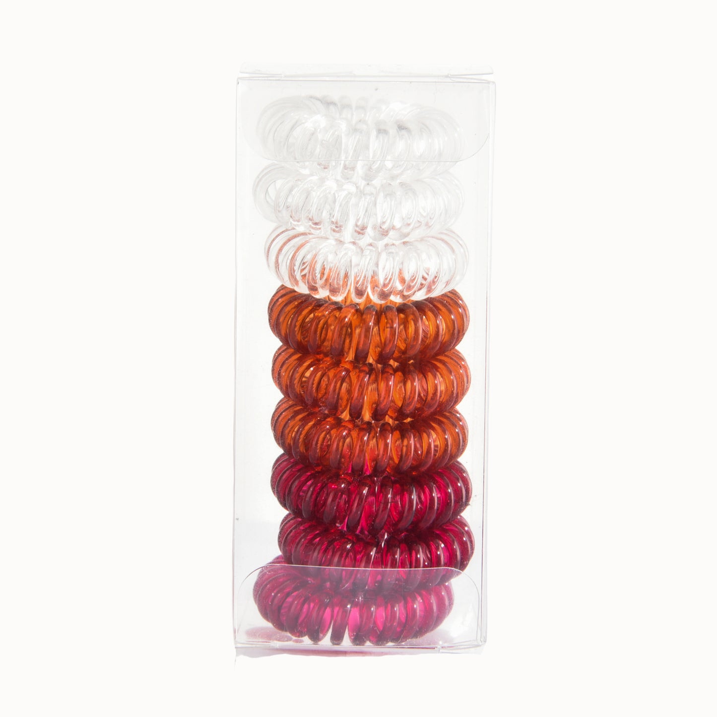 9 Pcs Spiral Hair Ties No Crease, Coil Hair Ties, Phone Cord Hair Ties, Women Ponytail Holder Elastics