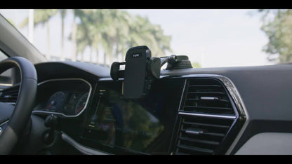 [Upgraded Phone Holder] Upgraded Handsfree Car Phone Holder Mount | Phone Holder for Car Dashboard | Compatible with iPhone Android