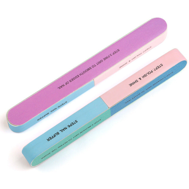 7 Sides Nail Cuticle Polish Strip Tool - Easy Manicure and Pedicure with Clean Cut