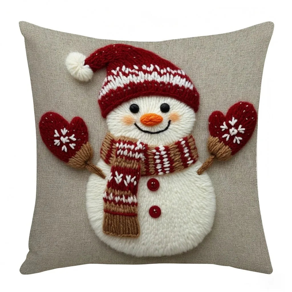 Christmas 45cm Christmas Pillowcase Cartoon Santa Claus