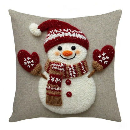 Christmas 45cm Christmas Pillowcase Cartoon Santa Claus