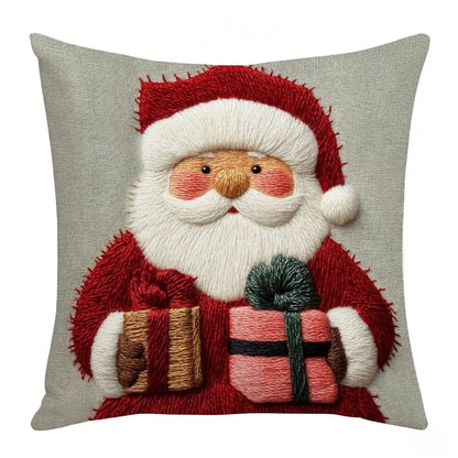 Christmas 45cm Christmas Pillowcase Cartoon Santa Claus