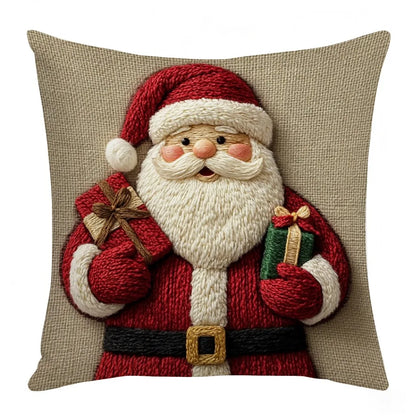 Christmas 45cm Christmas Pillowcase Cartoon Santa Claus