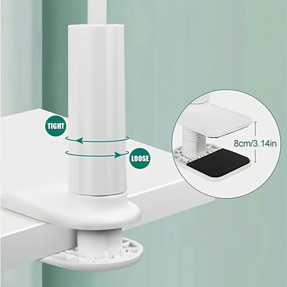 360° Rotating Tablets And Smartphones Stand with Spiral Base, Lazy Person'S Bedside Support for Mobile Devices, Bedside Table